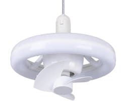 Livano Plafondventilator - Met Verlichting - Plafond Ventilator - Met Lamp - Plafonniere Met Ventilator - Met Licht - Wit