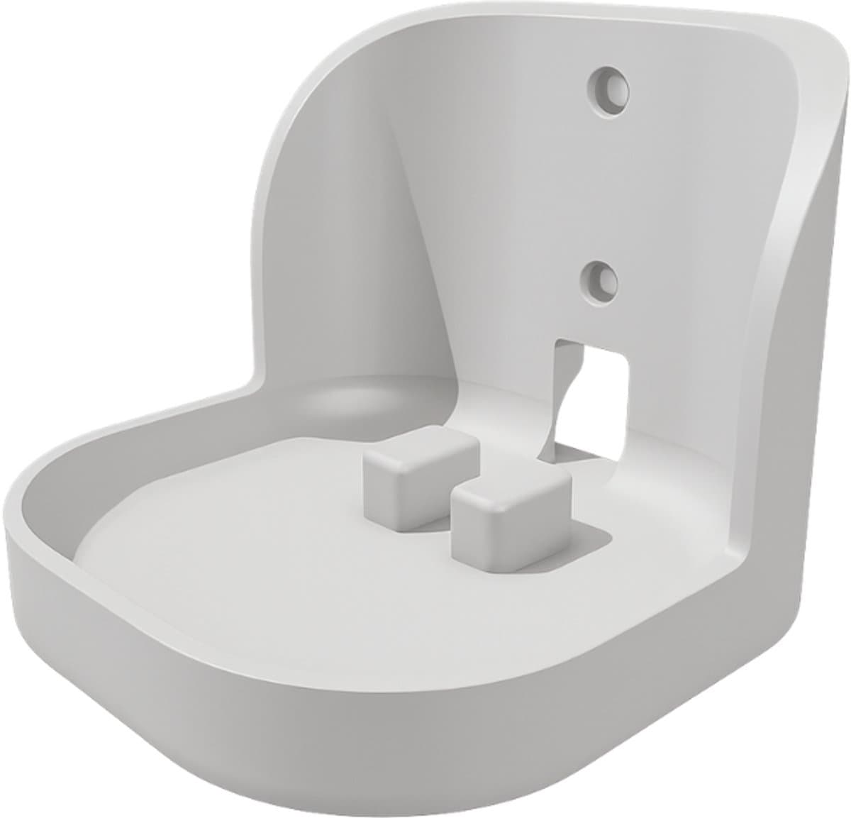 muurbeugel geschikt voor sonos one - inclusief plugs en schroeven - kleur wit — afbeelding 1