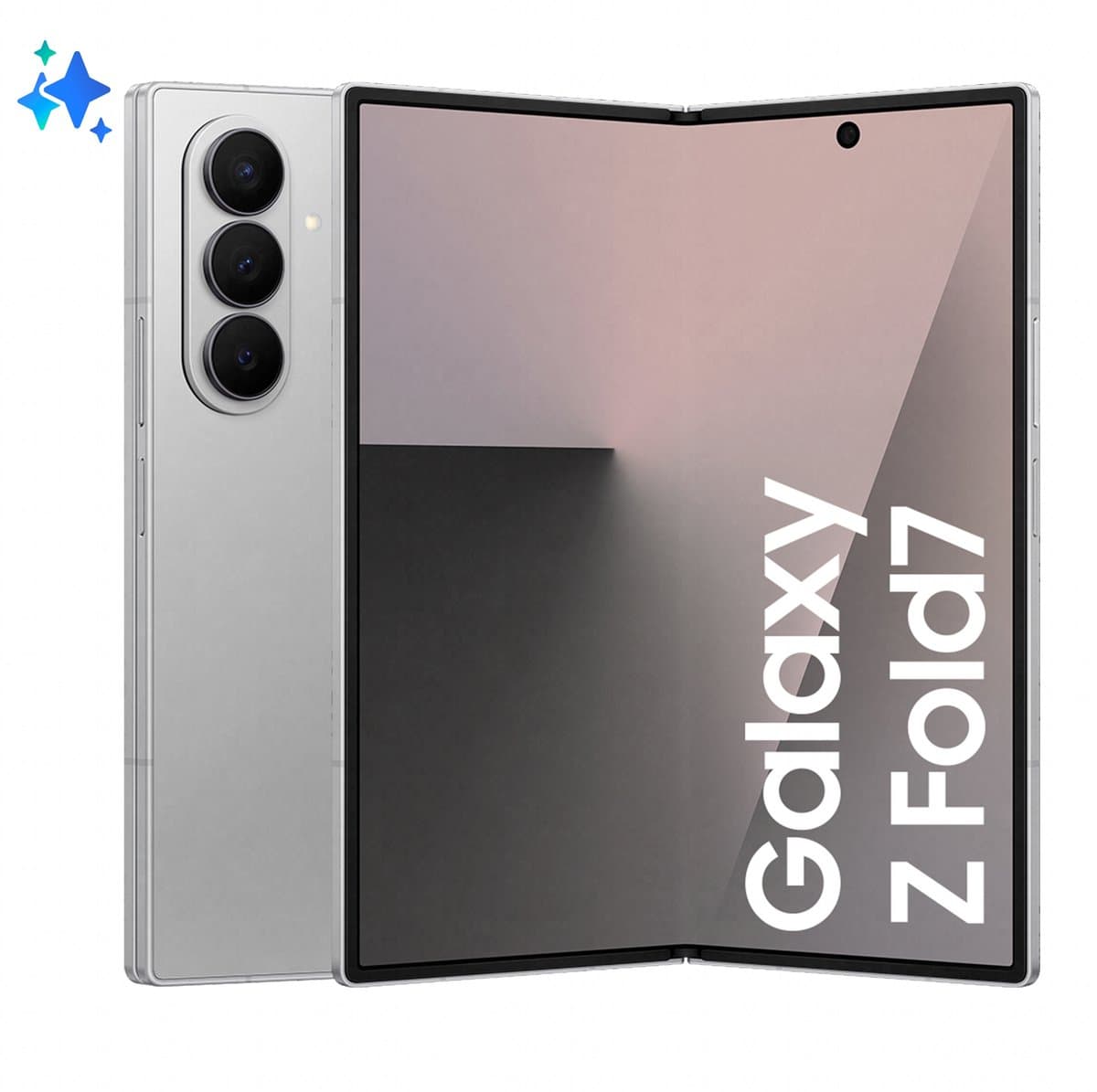 Samsung Galaxy Z Fold7 5G – 256GB – Silver Shadow — afbeelding 1