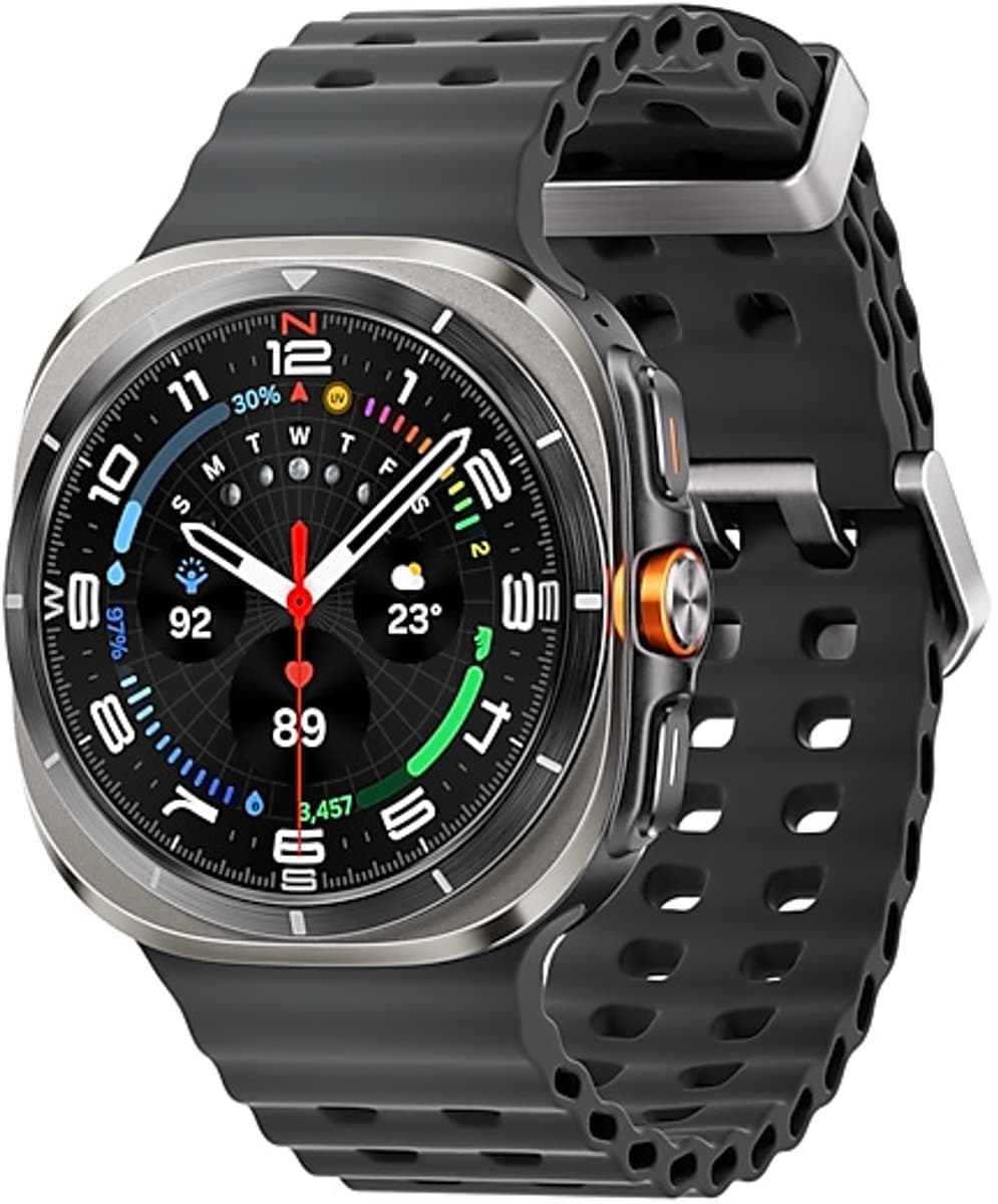Samsung Galaxy Watch Ultra 47 mm (2025) - LTE-smartwatch Titanium Silver — afbeelding 1