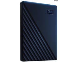RFWR® 4 TB Draagbare Harde Schijf - Geschikt voor Time Machine, Slank Ontwerp, Wachtwoordbeveiliging en SuperSpeed USB