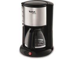 Tefal Subito CM3608 - Filter Koffiezetapparaat - Glazen Kan - 10 Koppen - Compact Design