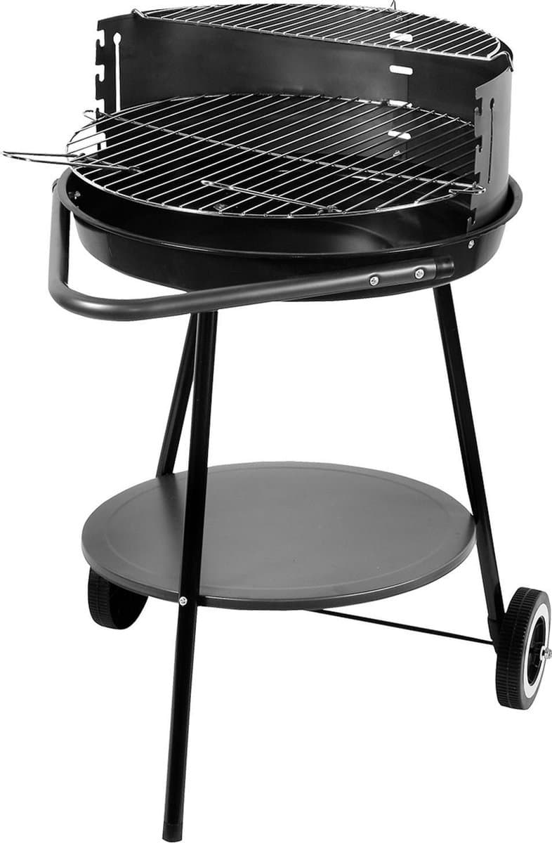 Master Grill MG911 - Kogelbarbecue - 49cm - Staal - Transportwielen — afbeelding 1