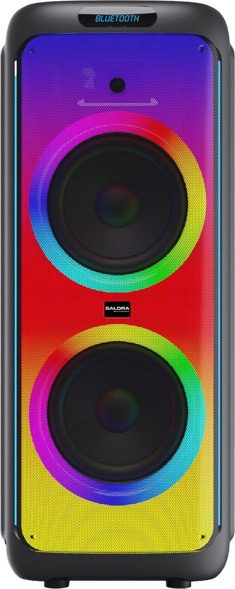 Salora Party Speaker XXL1 met microfoon en Karaoke functie — afbeelding 1