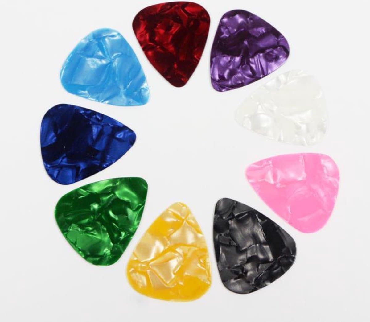 Gitaar Plectrum Celluloid 0.5 MM-20 stuks — afbeelding 1