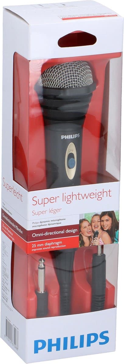 Philips SBCMD110 - Microfoon met snoer - Zwart — afbeelding 1
