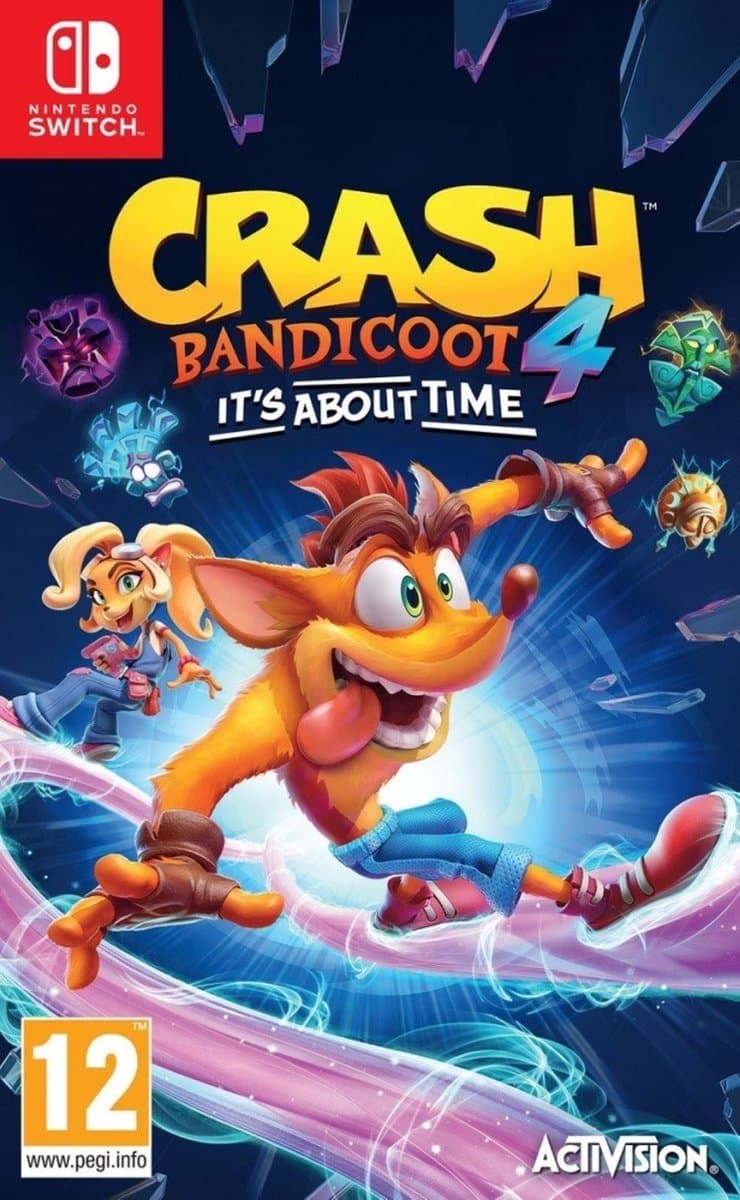Crash Bandicoot 4: It's About Time- Nintendo Switch — afbeelding 1