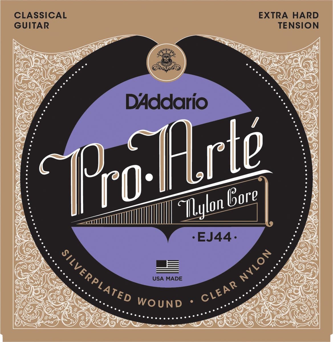 D'addario EJ44 | Klassieke gitaar snaren | Pro arte | Extra Hard | Silver plated — afbeelding 1