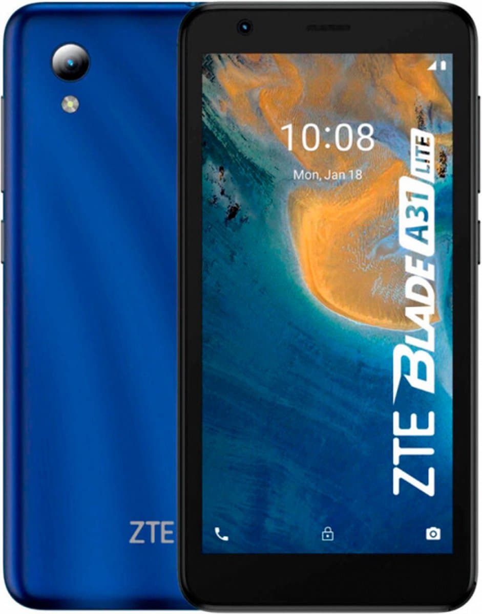 ZTE Blade A31 Lite 12,7 cm (5") Dual SIM Android 11 4G Micro-USB 1 GB 32 GB 2000 mAh Blauw — afbeelding 1