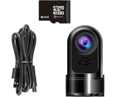 Mini Dashcam - Autocamera Voorzijde - Veilig Rijden - ADAS Rijassistent - 1080P HD - Zwart