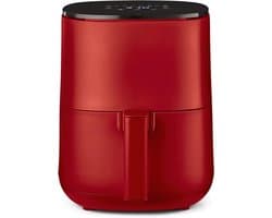 QORA® Mini airfryer - Airfryer - Airfryer klein - Rood - 23cm x 29cm x 30cm