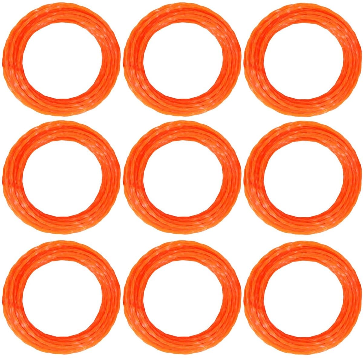 Omgoods - Set van 9 Vervangdraden voor Grasmaaier 2 mm Dikte — afbeelding 1