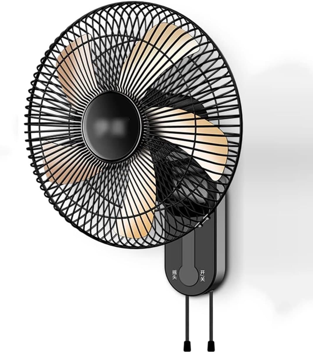 Wandventilator Afstandsbediening - Muurventilator Stille - Ruimte Koelen - Koperen Motor Kogellagers - 50W - Wit — afbeelding 1