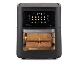 Ariete 4641/00 Air Fryer Oven + Grill – Airfryer 12L – Heteluchtoven – 1800W – Draaispit – 10 Programma's – Zwart