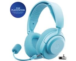 SteelSeries Arctis Nova 3P Wireless - Draadloze Gaming Headset - PlayStation, PC, Switch & Mobiel - Aqua