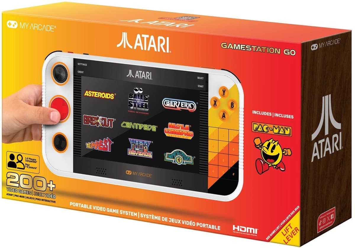 My Arcade - Gamestation Go Atari portable — afbeelding 1