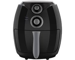 Heteluchtfriteuse Oven - Airfryer - Gezond Koken - Extra Grote Mand - 27x32cm - Zwart