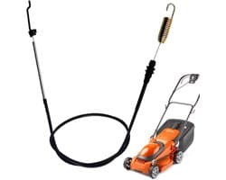 Grasmaaierkabel - Reserveonderdeel Maaier - Onderhoud Gazon - Naadloze Pasvorm - 76 cm Maaibreedte - Zwart