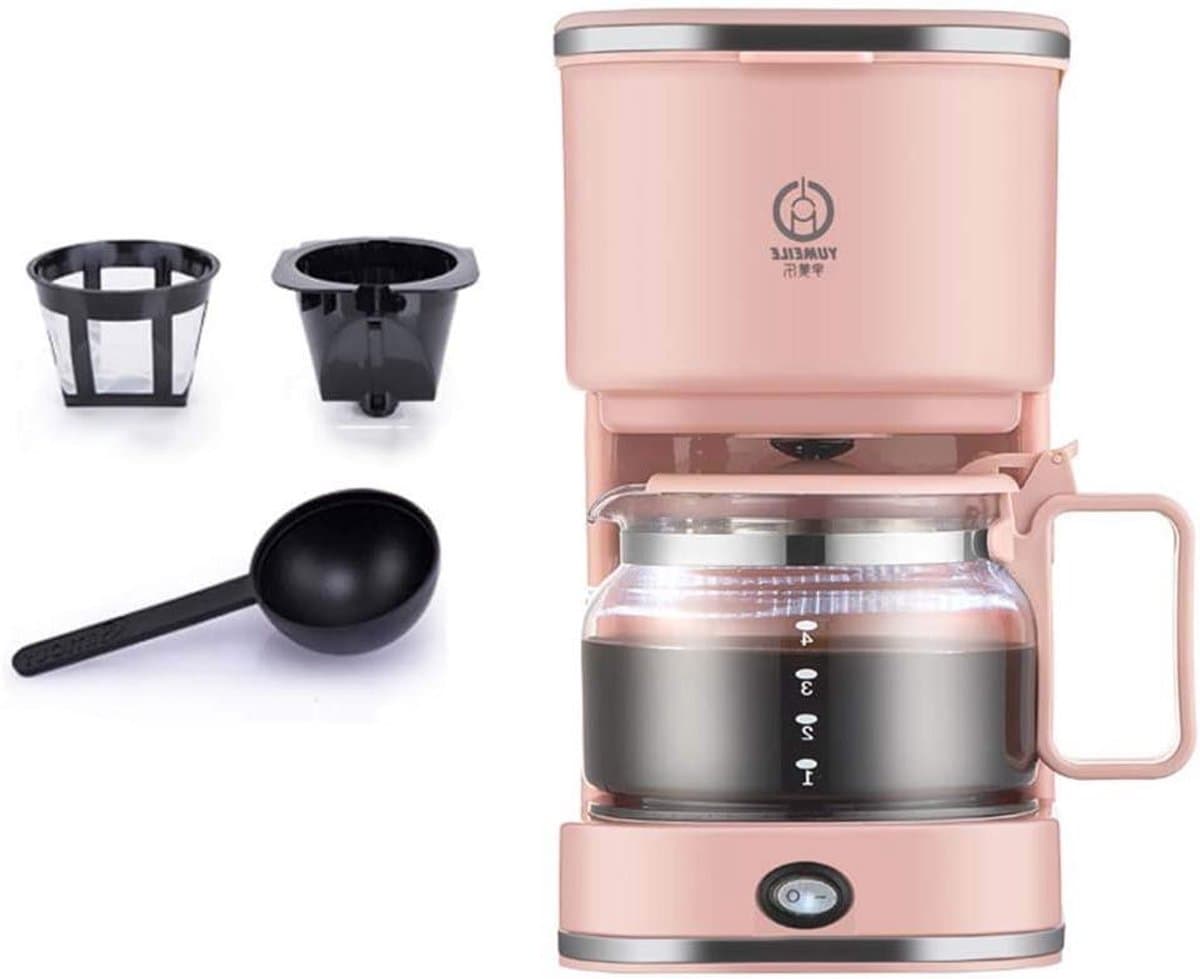 Koffiezetapparaat - Mini Koffiezetter - Verse Koffie Maken - Volautomatisch - Compact - Zwart — afbeelding 1