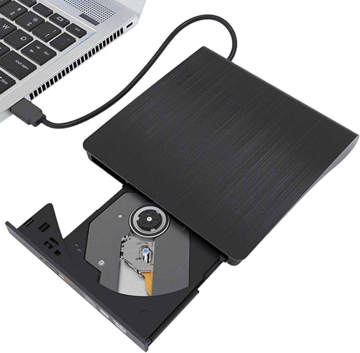 Externe Schijf - Draagbare Drive - Data Opslag - Hoge Snelheid - 19.3cm Pakket - Zwart — afbeelding 1