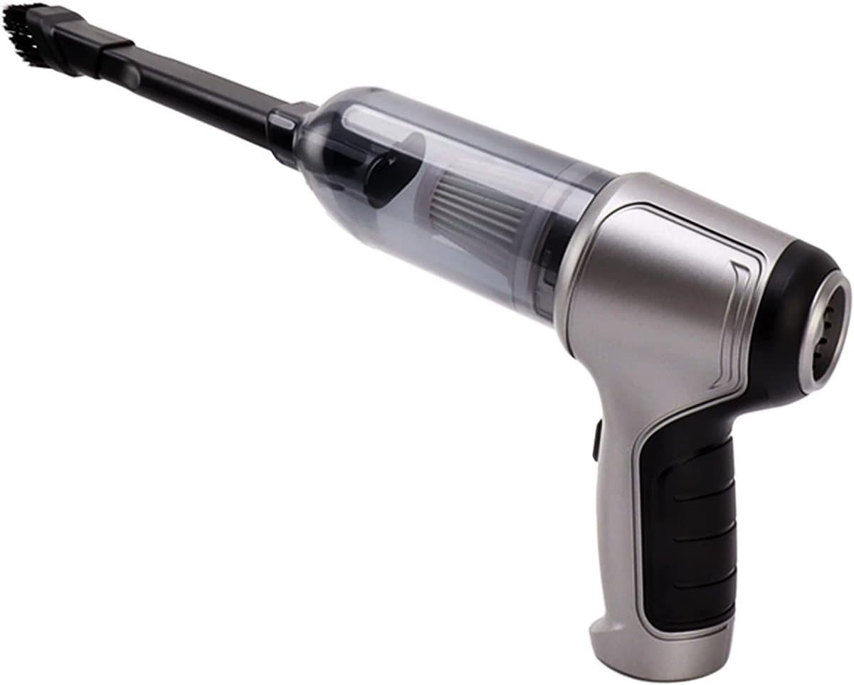 Thijox - Draadloze handstofzuiger met hoge zuigkracht, USB-oplaadbaar, 4000mAh batterij, borstelloze motor 63000pa, efficiënt voor auto, huis, tuin en — afbeelding 1
