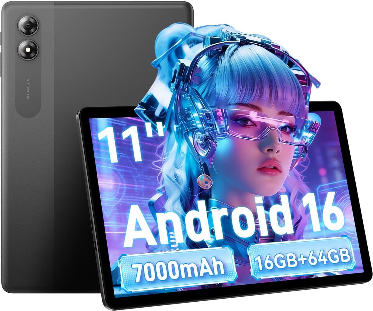 ExcitPower T30 Tablet - 11 inch - 4GB RAM - 64GB ROM - 7000mAh - Grijs — afbeelding 1