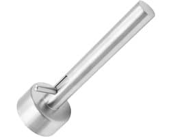 QORA® Krokettenmaker - Krokettenmachine - Krokettenpers - Zilver - 17cm x 7cm x 6cm