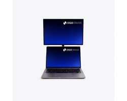 OGO OneSight 1200P - Draagbare monitor voor laptop - 1200P-resolutie - Verstelbaar statief - Inclusief beschermhoes