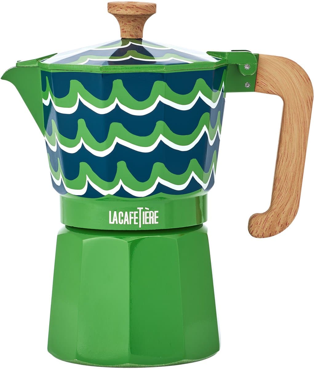 La Cafetière - Venice Percolator - Aluminium - Groen - 6 Kops - 290ml — afbeelding 1