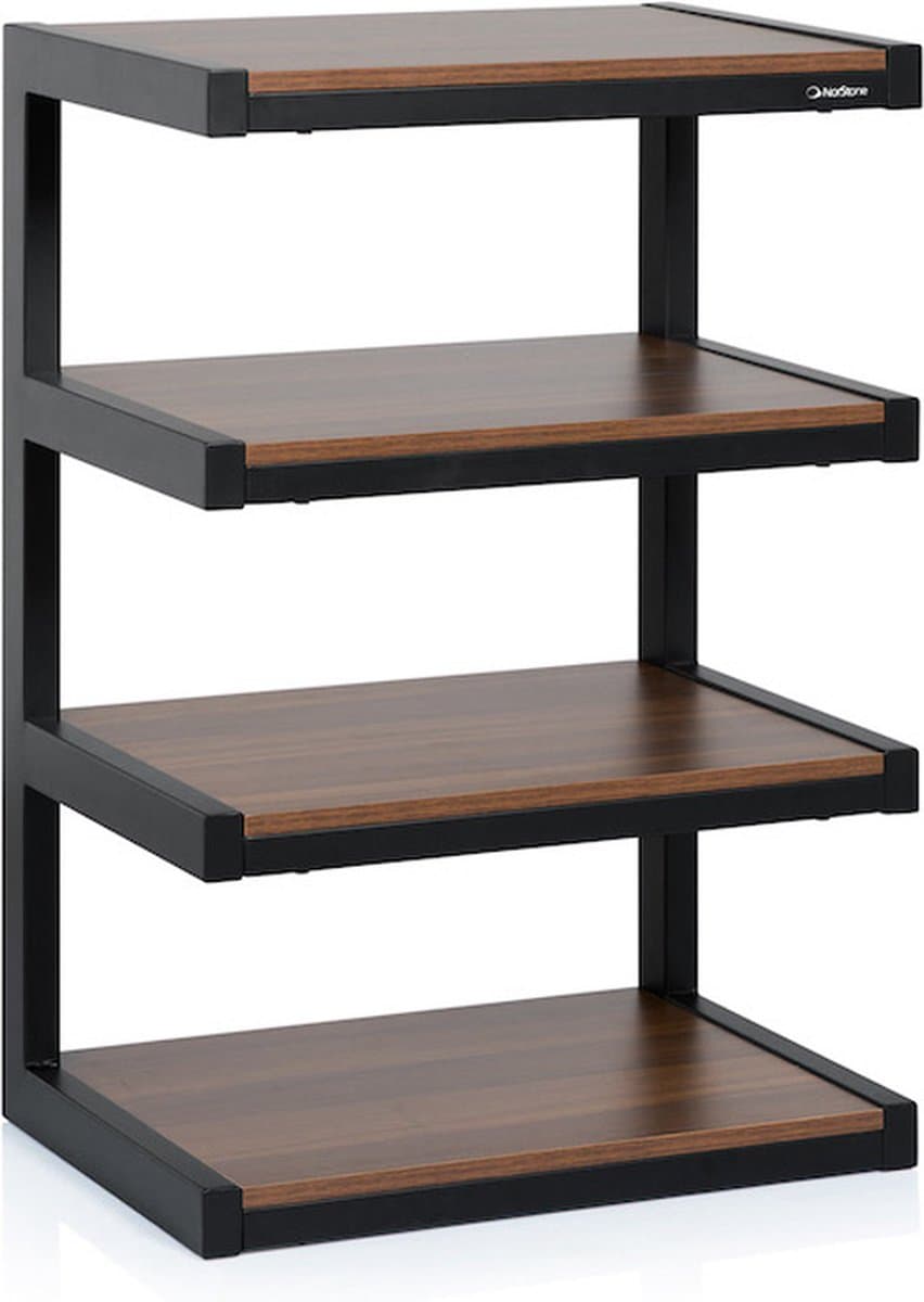 NorStone ESSE HIFI walnoot Audio meubel met 4 lagen — afbeelding 1