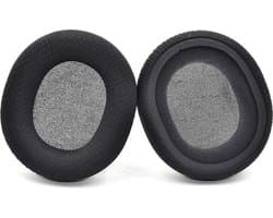 Oorkussens geschikt voor Steelseries Arctis 1/3/5/7/7P/7X/9/9X Pro (Wireless) - 2 Stuks - Zacht Schuim - Zwart