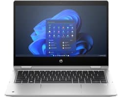HP Pro x360 435 G10 AMD Ryzen™ 5 7530U Hybride (2-in-1) 33,8 cm (13.3") Touchscreen Full HD 16 GB DDR4-SDRAM 512 GB SSD Wi-Fi 6 (802.11ax) Windows 11 Pro Zilver