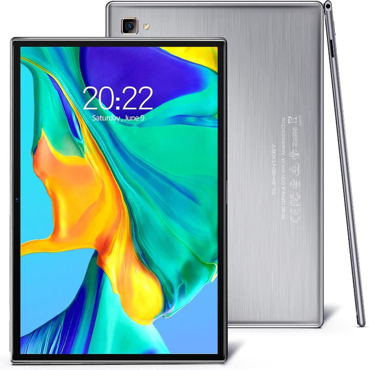 Elementkey Ai-Nova - Tablet PC 10-inch - 3GB Ram - WiFi - Android 10 - 160 GB Opslag - 6000 Mah Accu - WiFi — afbeelding 1