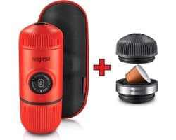 Wacaco - Nanopresso - Lava Red - Nanopresso NS adapter - Combi Set Variant