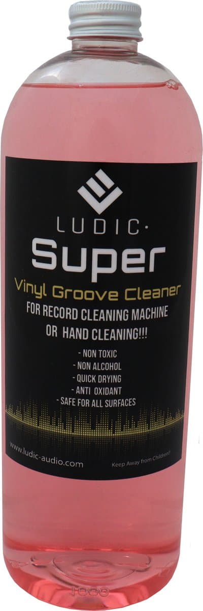 Ludic Audio Super Vinyl Groove Record Cleaner - Schoonmaak Vloeistof Platen - 1 liter - Reinigingsvloeistof — afbeelding 1