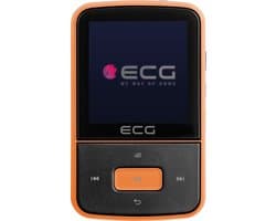 ECG PMP 30 8GB Black&Orange, mp4-speler, Tot 26 uur