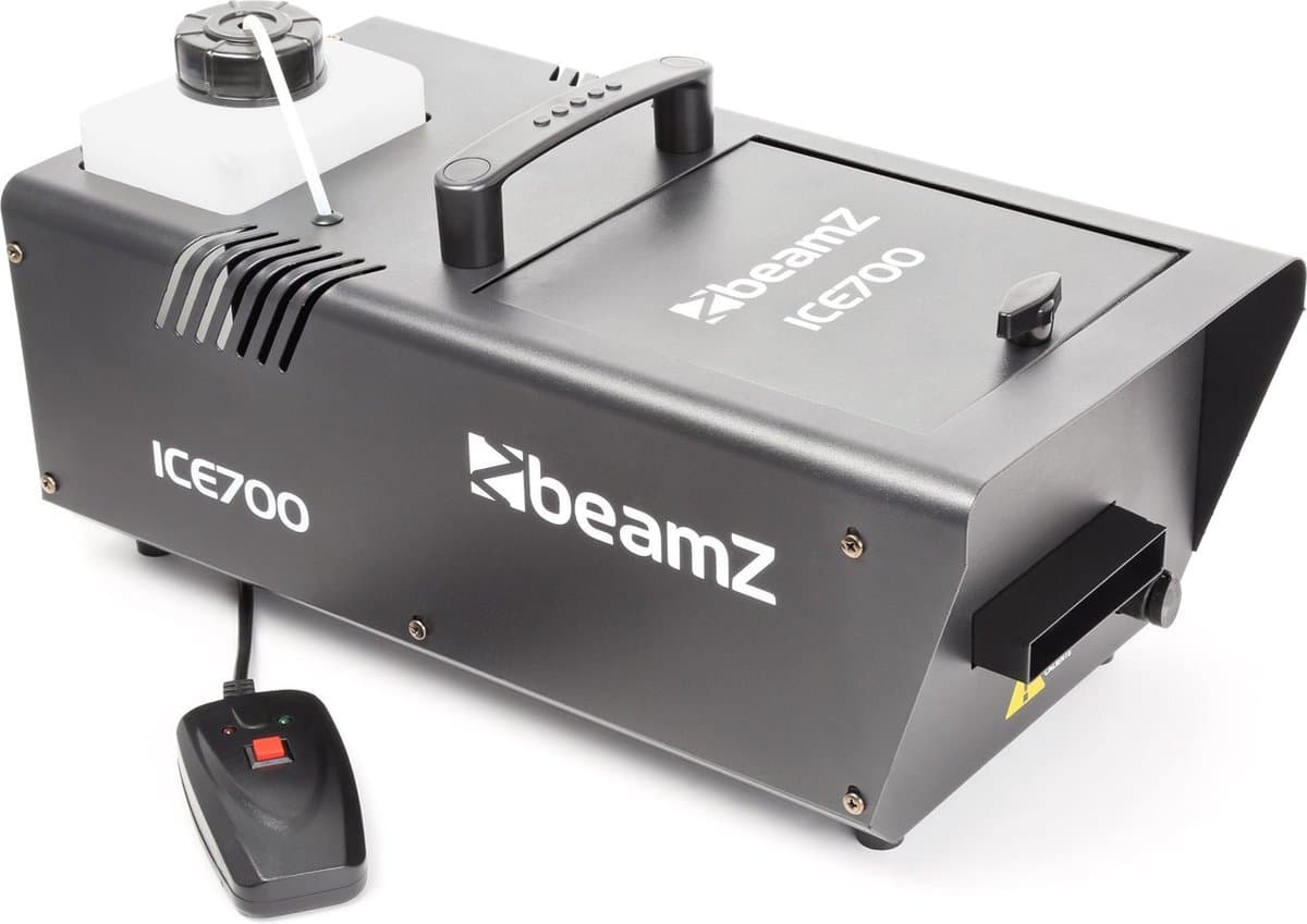 Rookmachine - BeamZ ICE700 low fog machine 700W voor laaghangende rook — afbeelding 1