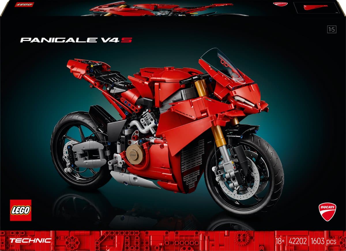 LEGO Technic Ducati Panigale V4 S motor 42202 — afbeelding 1