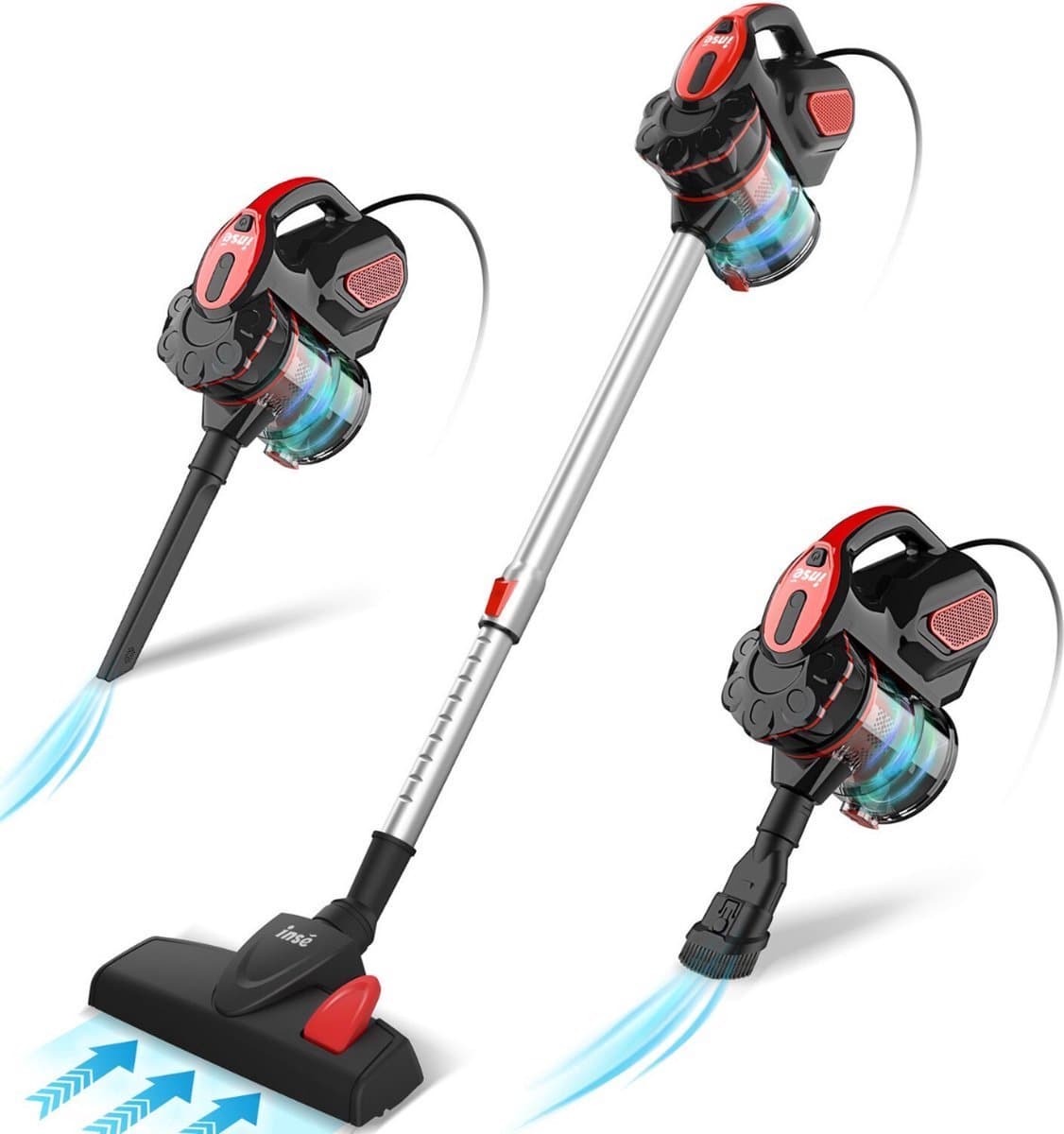 Bolt Edge Kruimelzuiger - Handstofzuiger - Met steel - Handheld Vacuum Cleaner — afbeelding 1