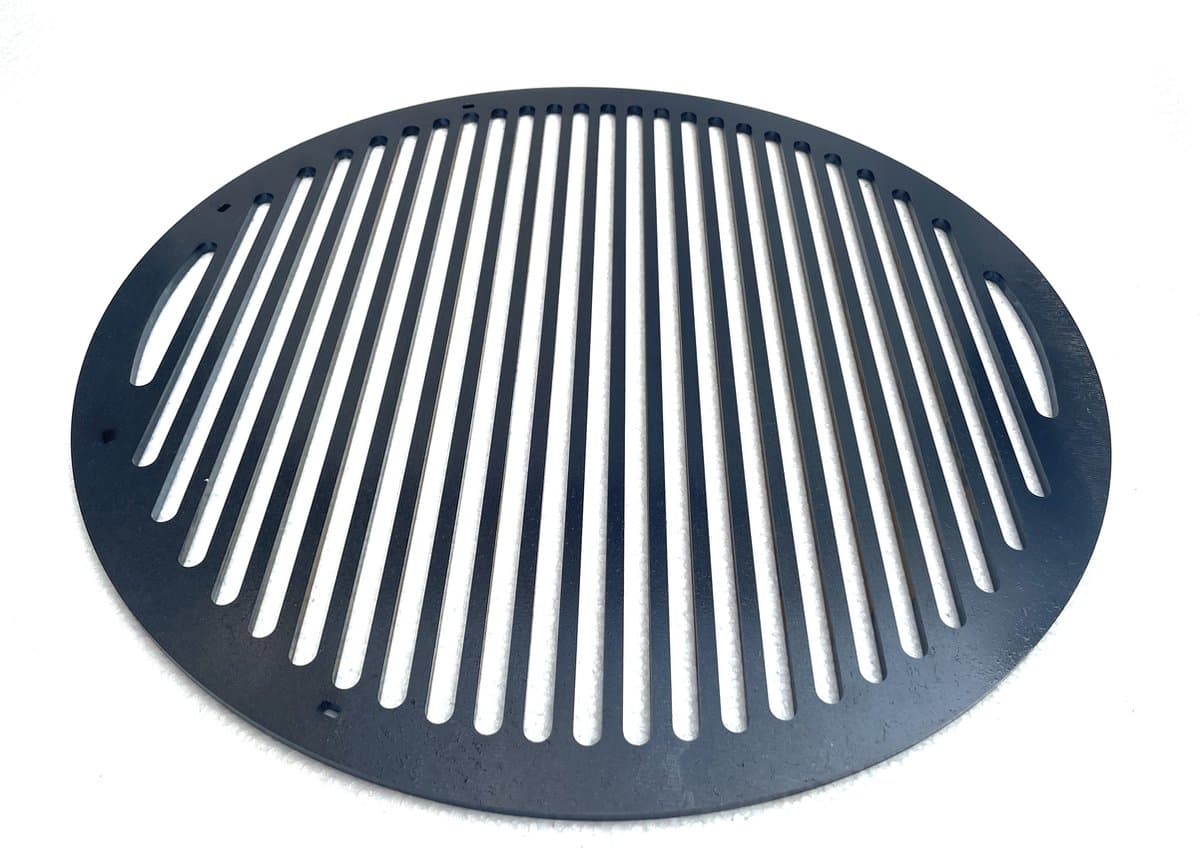 BonFeu Grill voor Standaard - Staal - Zwart - Grillplaat - Grillrooster - BonFeu Accessoires - BonBiza - 41 x 41 x 2 cm — afbeelding 1