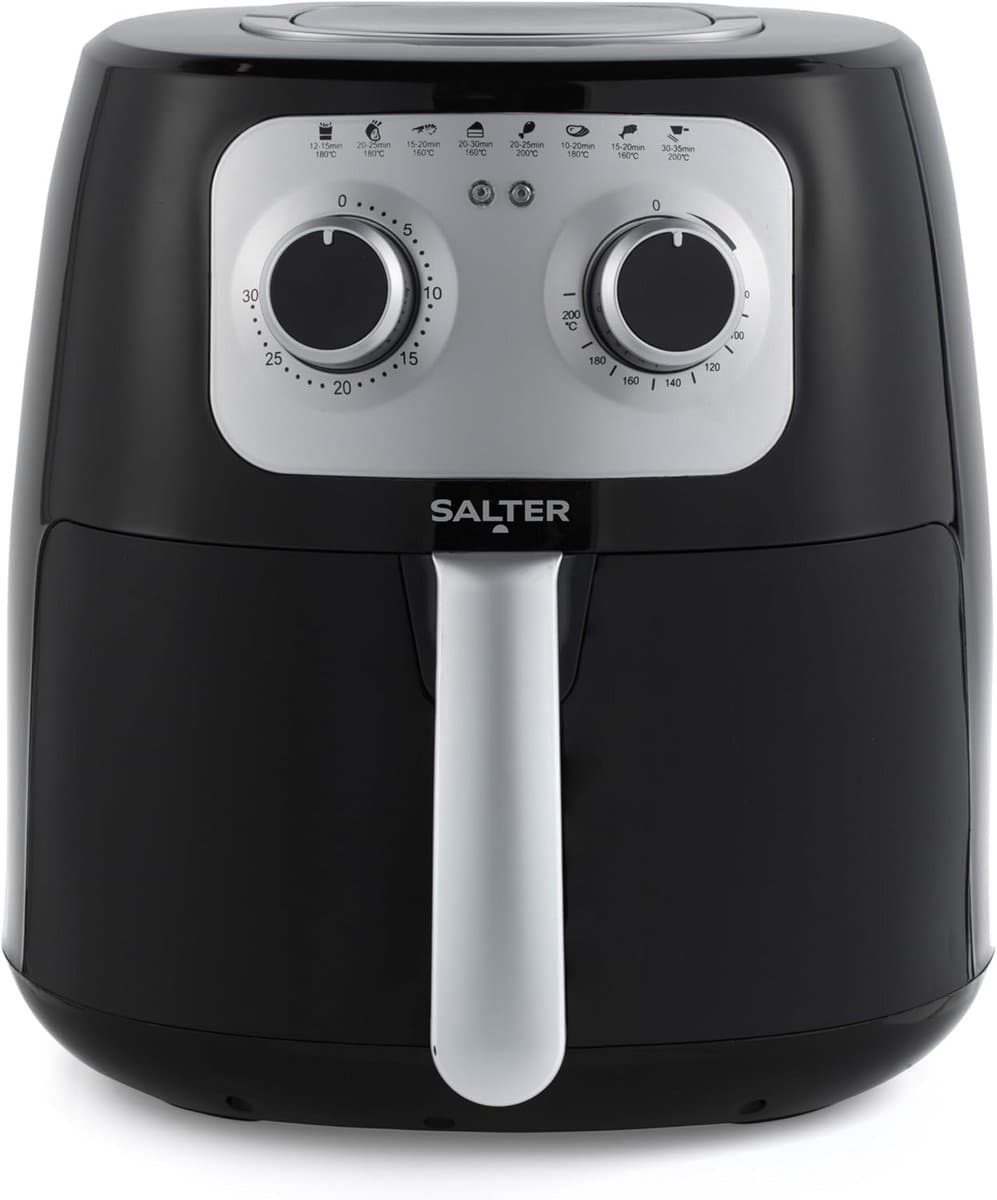 Heteluchtfriteuse 4.2L Zonder Olie - Compacte Airfryer met Timer en Instelbare Temperatuur voor Gezond Frituren — afbeelding 1
