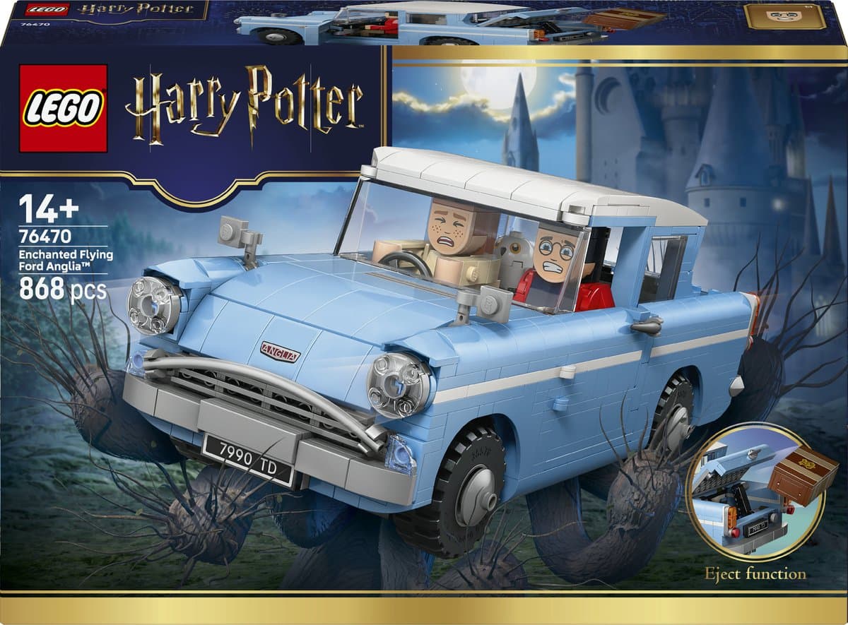 Lego Harry Potter 76470 Betoverde Ford Anglia Bouwstenen — afbeelding 1