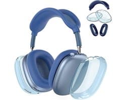 3-in-1 Siliconen Beschermhoes Set voor Draadloze Hoofdtelefoon met Earcup Covers en Hoofdband Bescherming