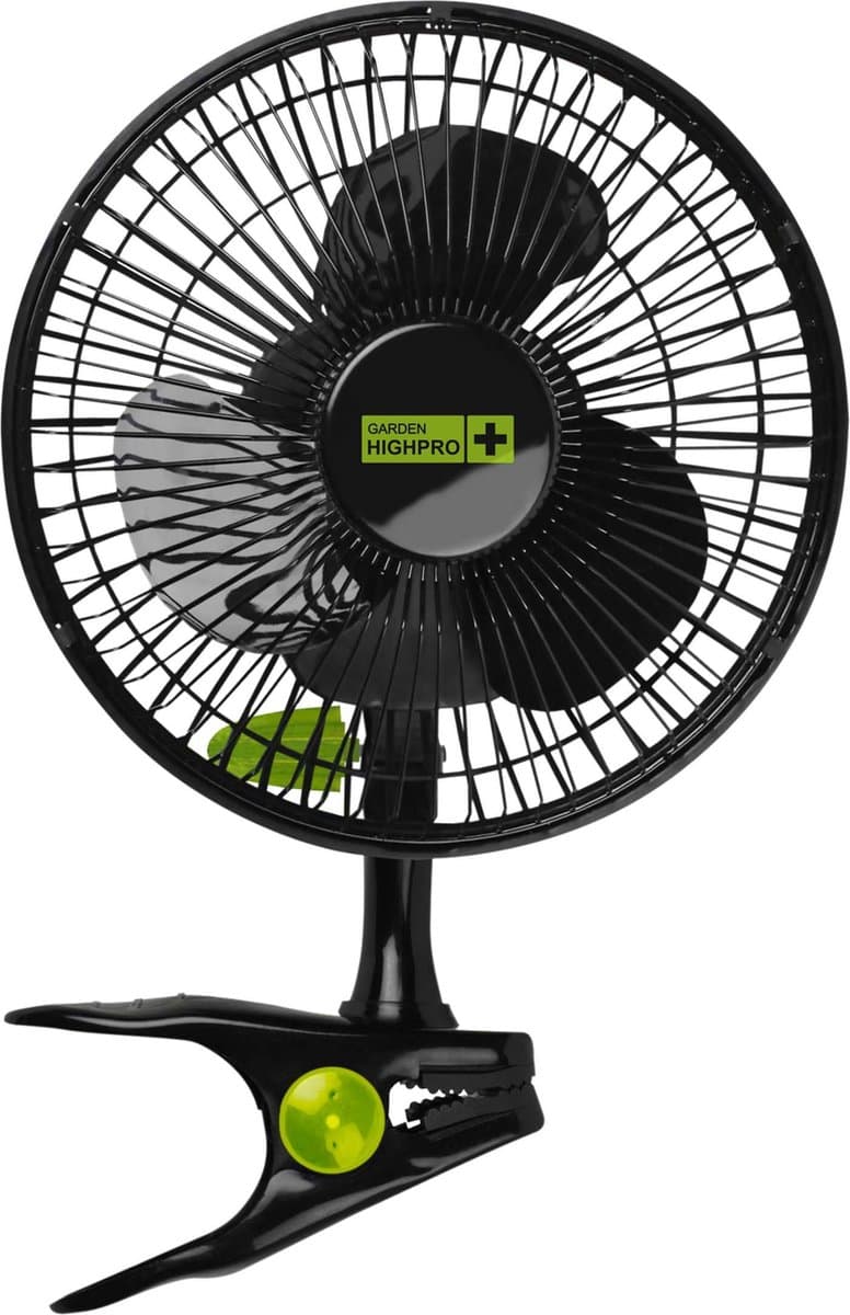 Garden HighPro 20CM clip - Tafelventilator - Zwart — afbeelding 1