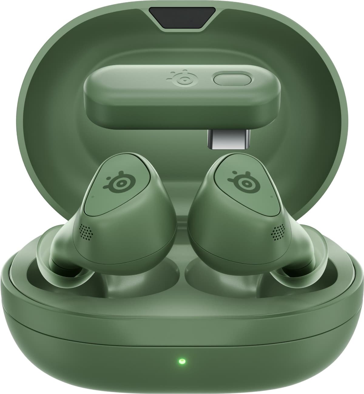 SteelSeries Arctis GameBuds - Draadloze Gaming Oordopjes - 2.4 GHz & Bluetooth - PS5, PC & Mobiel - Matcha — afbeelding 1