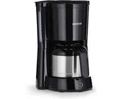 SEVERIN Koffiezetapparaat thermokan aromatische snelle stille koffie 10 kopjes zwart KA 4835