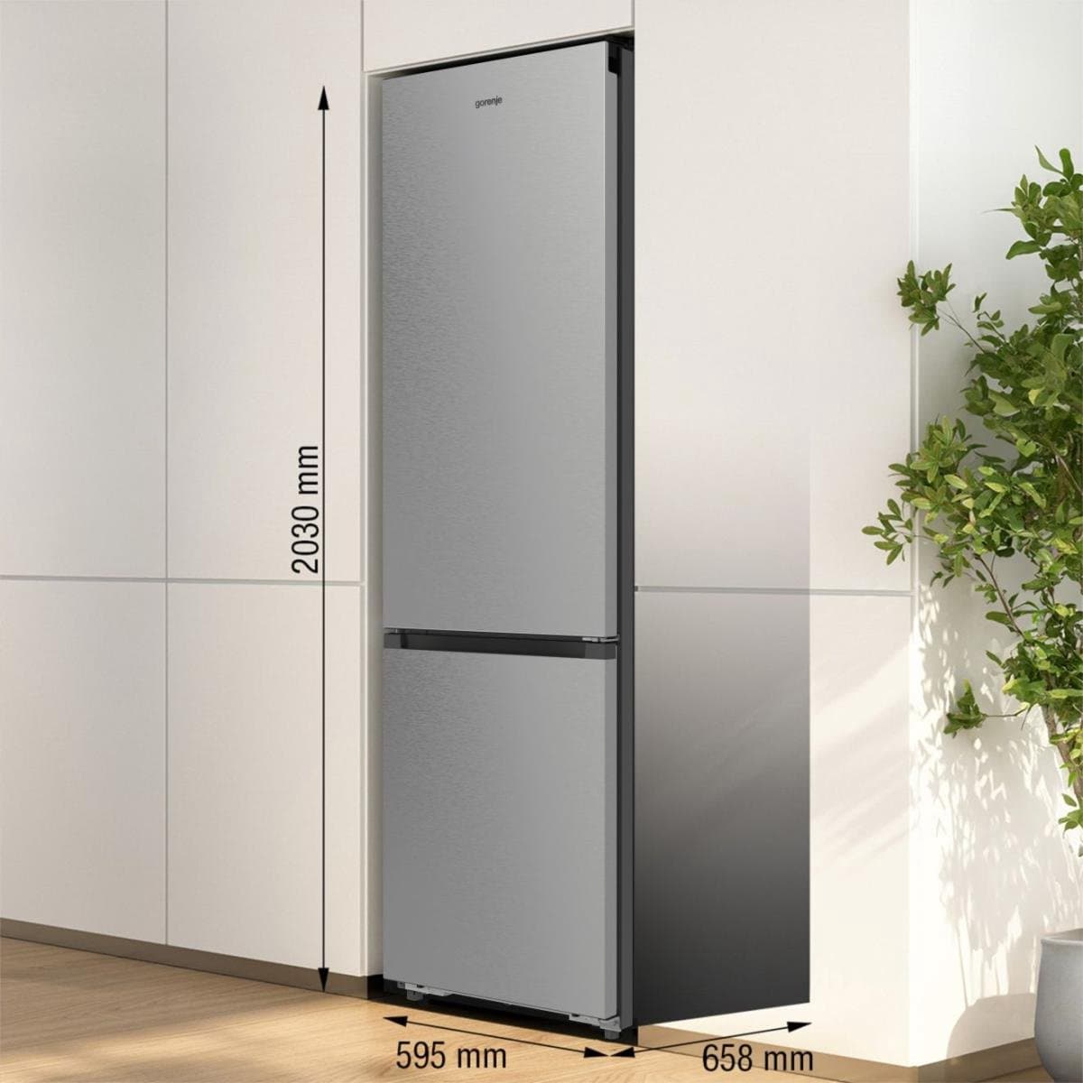 Gorenje NRB620C6X4WFE | Koelvriescombinatie | 203 cm — afbeelding 1