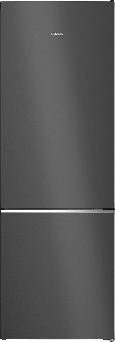 Siemens iQ500 KG49N4XAF koel-vriescombinatie Vrijstaand 440 l Zwart — afbeelding 1