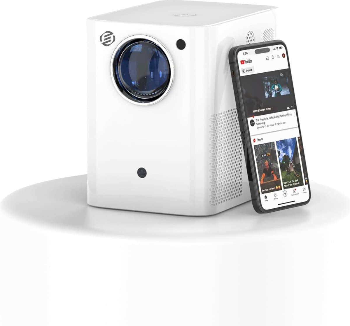 Equivera Mini Beamer - Draagbare Beamer - Beamer - Mini Beamer Projector - Projector - Mini Projector — afbeelding 1