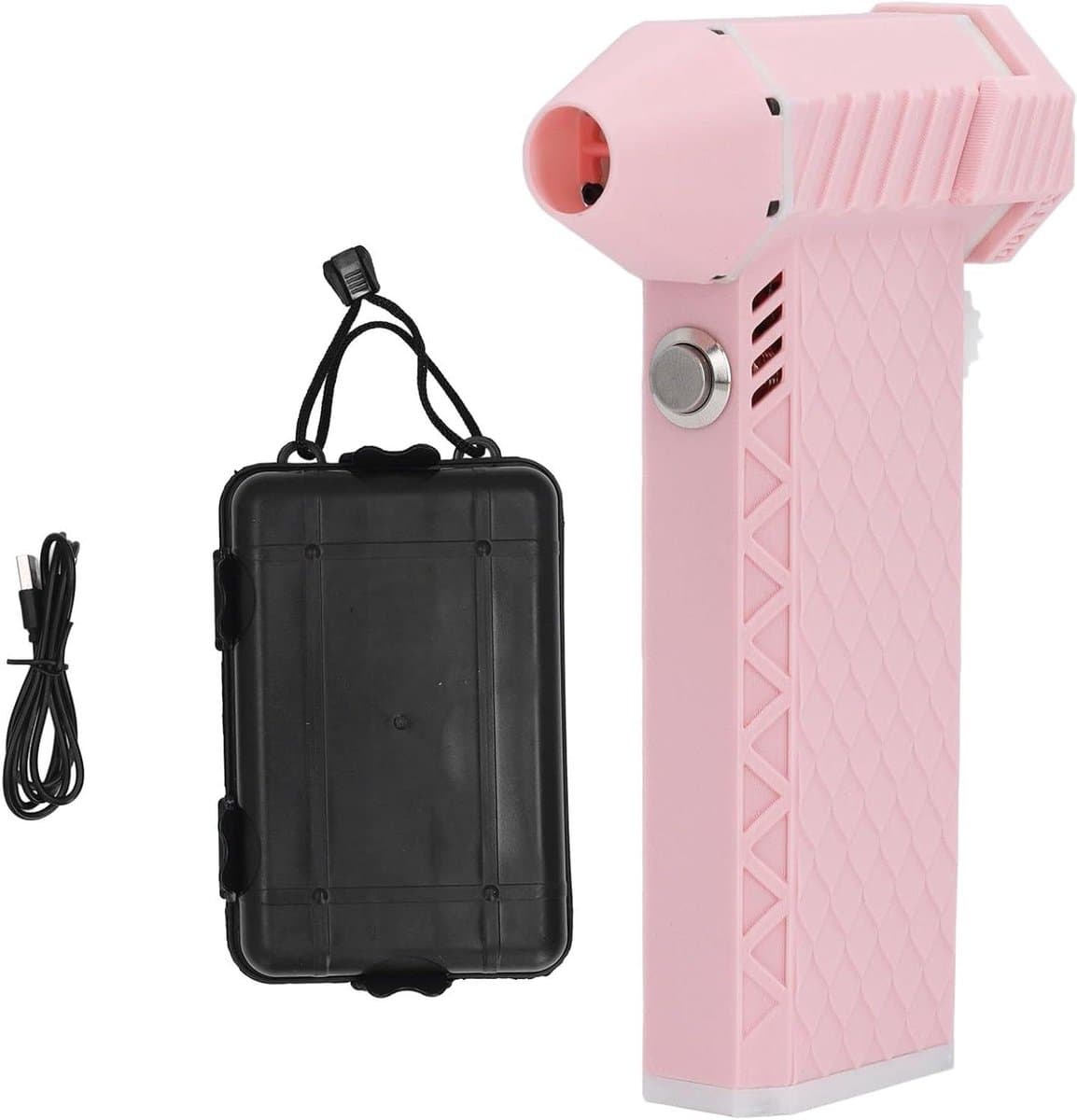 Generic Mini Jet Blower, 110.000 RPM Draadloze Elektrische Luchtstofzuiger met Traploze Snelheidsregeling en 8000mAh Batterij, Draagbare Handblazer voor Schoonmaken, Auto, Toetsenbord, — afbeelding 1